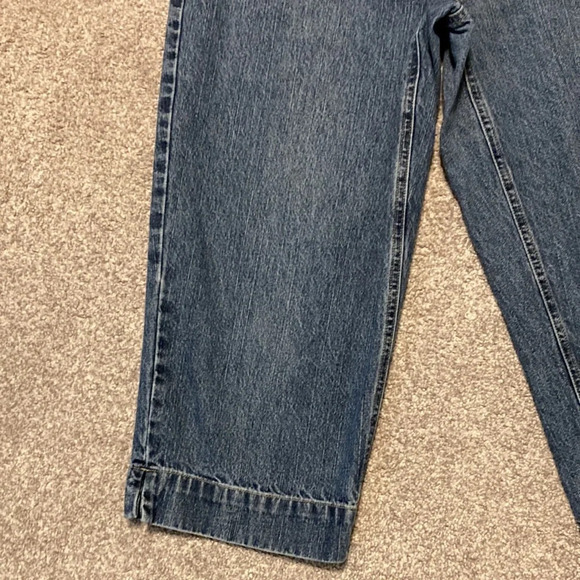 Vintage Eddie Bauer high rise capri jeans 10P - Picture 8 of 16